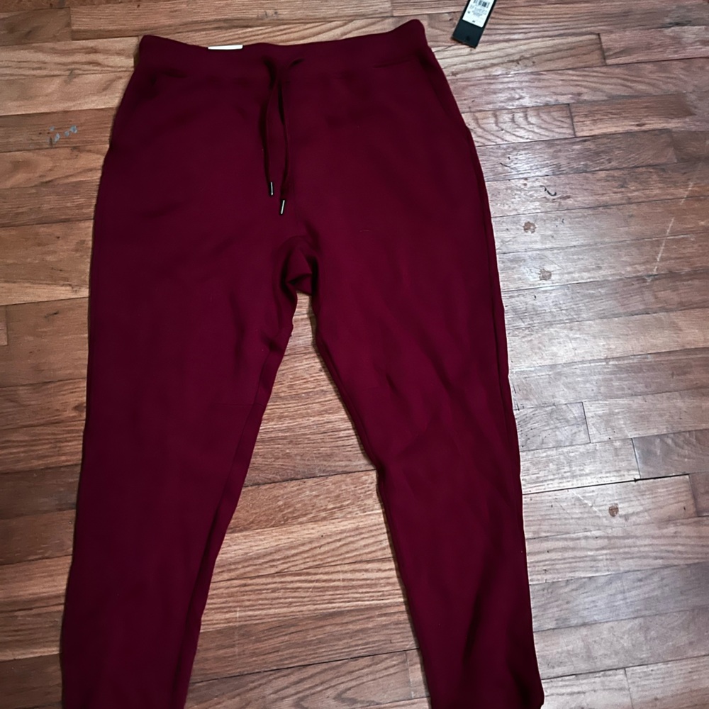 Burgundy Jogger Pants